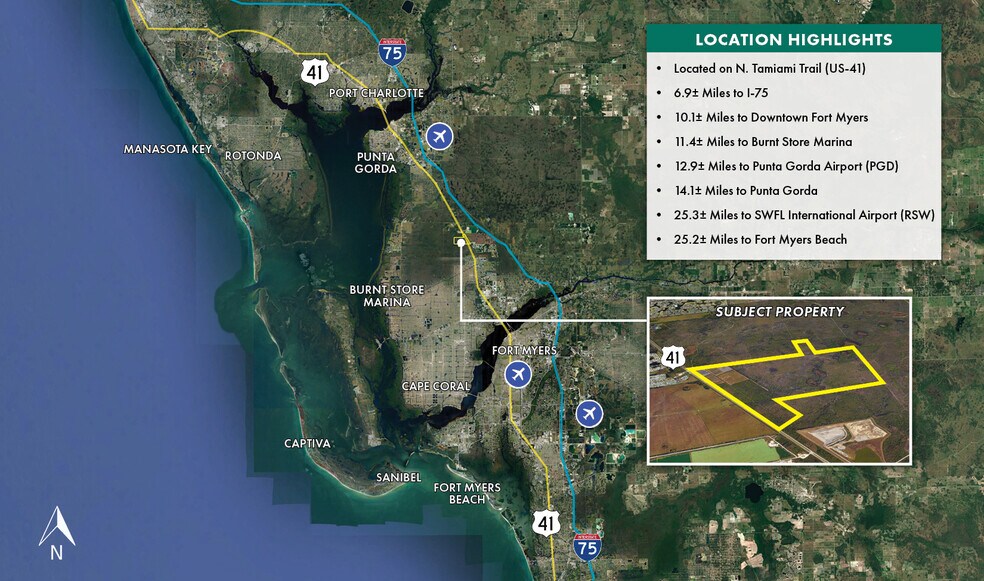 More Photos Of 16901 Tamiami Trl, Punta Gorda Land For Sale