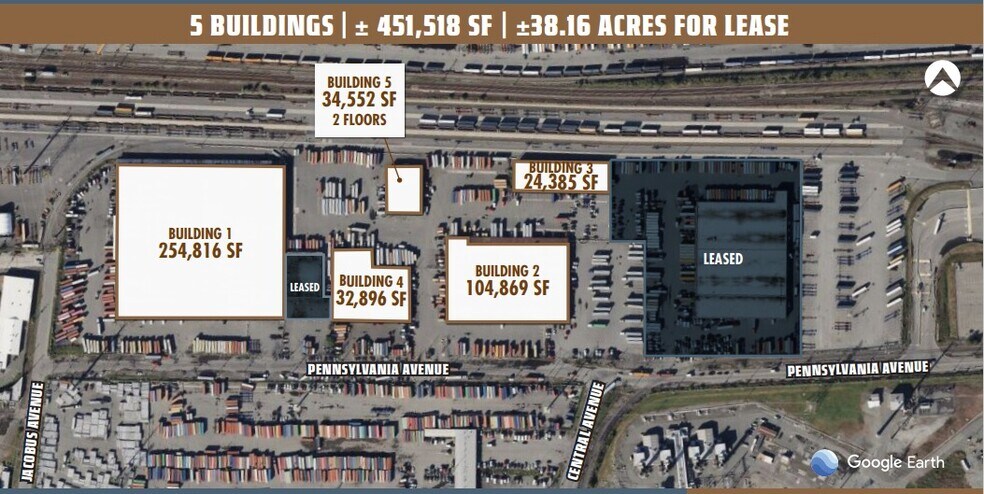 More Photos Of 123-125 Pennsylvania Ave, Kearny Unknown For Lease