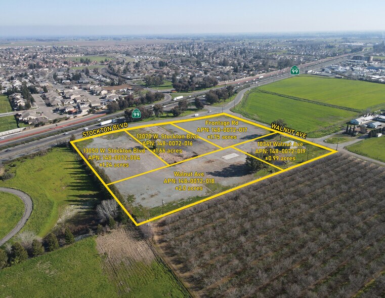 More Photos Of 13050-13070 W Stockton Blvd, Galt Land For Lease