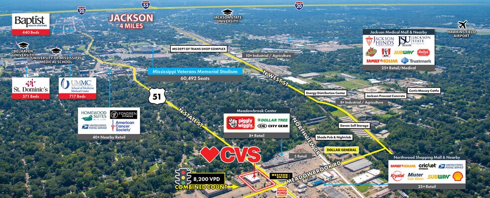 More Photos Of 305 Meadowbrook Rd, Jackson Drugstore For Sale