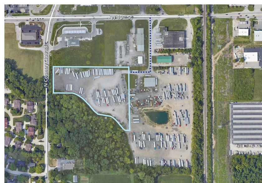 Primary Photo Of 8125 W 10th St, Indianapolis Land For Lease