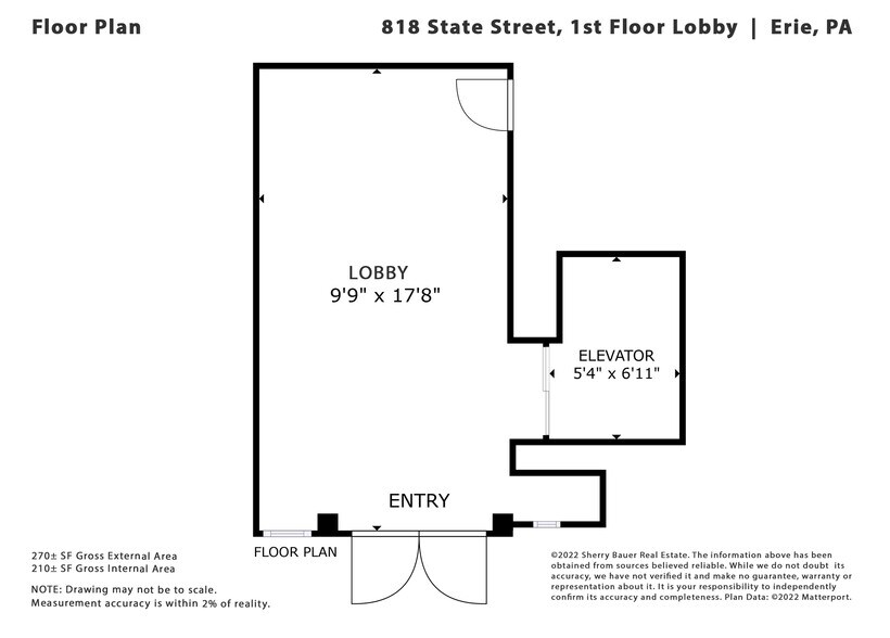 More Photos Of 818 State St, Erie Storefront Retail Office For Sale