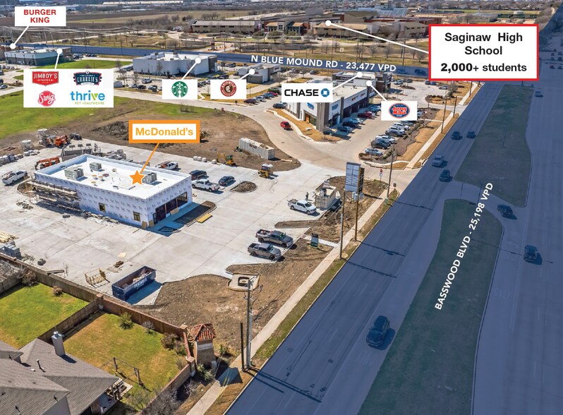 More Photos Of 1664 Basswood Blvd, Fort Worth Fast Food For Sale