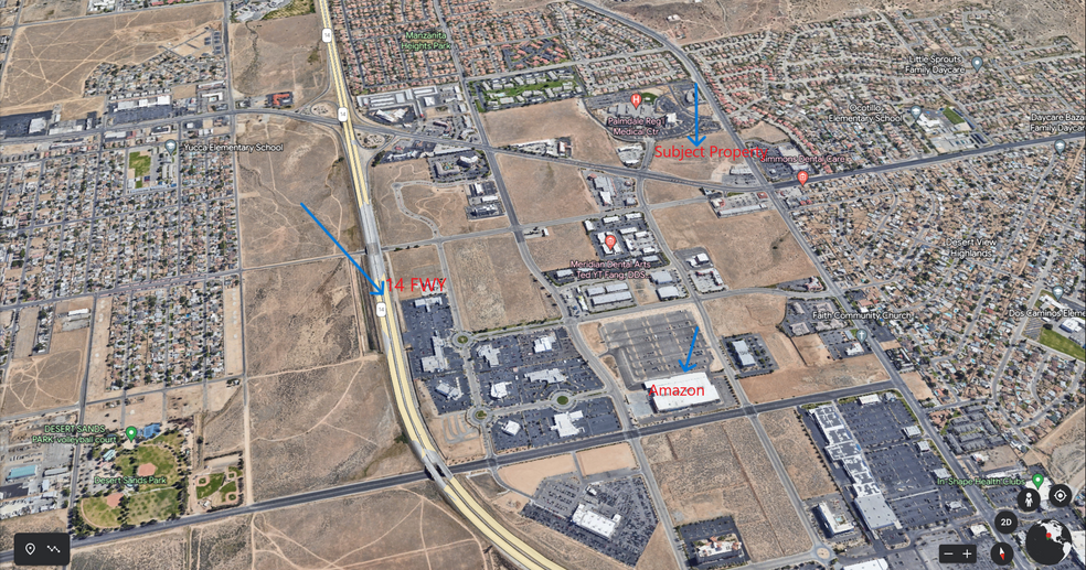 Primary Photo Of 10th St W @ Tierra Subsida Ave, Palmdale Land For Sale