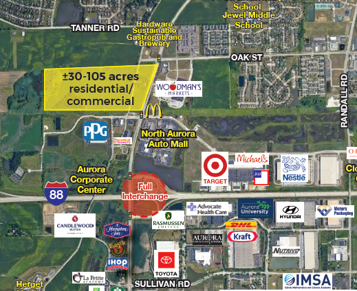 Primary Photo Of SWC Orchard St, North Aurora Land For Sale