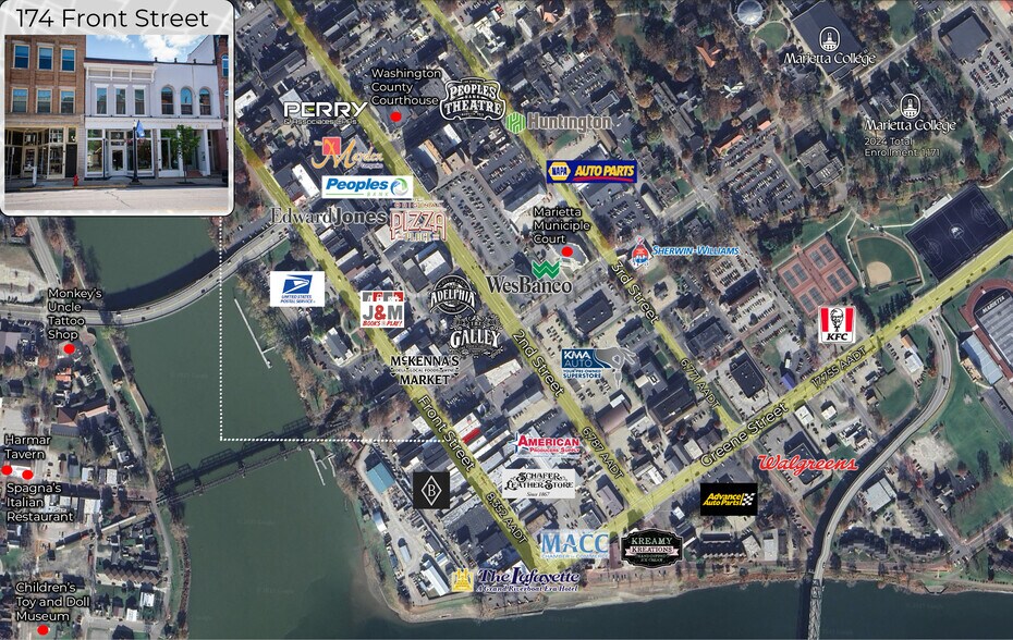 More Photos Of 174 Front St, Marietta Storefront Retail Office For Lease