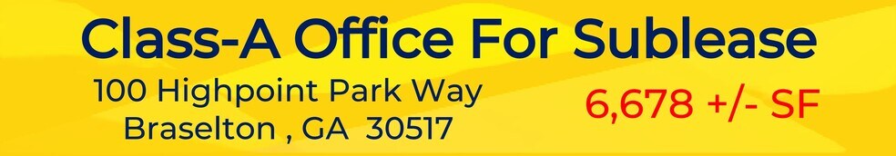 More Photos Of 100 Highpoint Park Way, Braselton Office For Lease