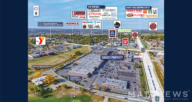 More Photos Of 12931-13079 W Center Rd, Omaha General Retail For Sale