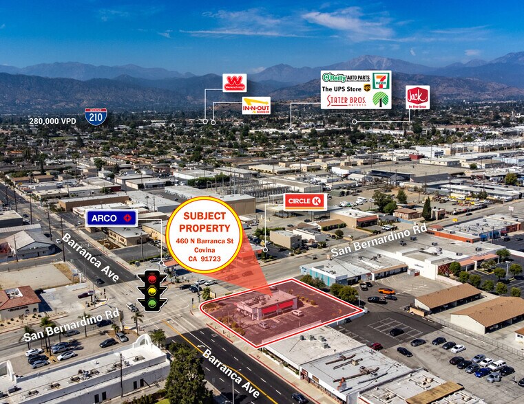 More Photos Of 460 N Barranca Ave, Covina Fast Food For Sale