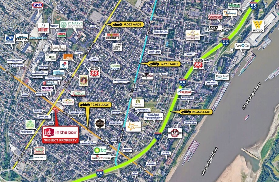 More Photos Of 5600 S Grand Blvd, Saint Louis General Retail For Sale