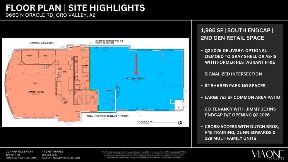 More Photos Of 9660 N Oracle Rd, Oro Valley Fast Food For Lease
