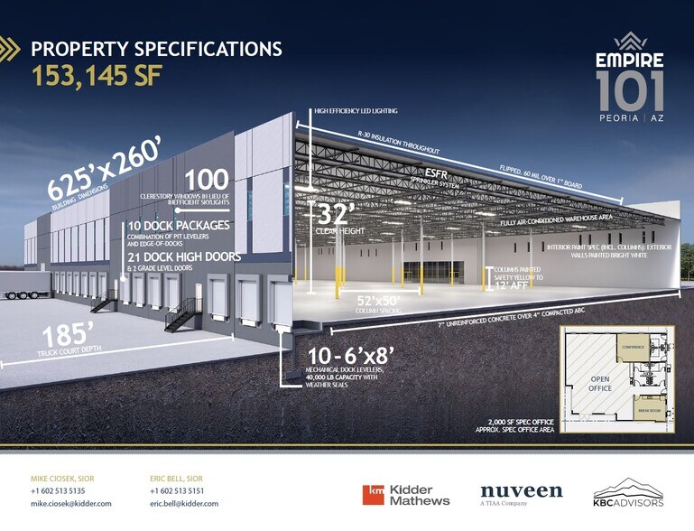 More Photos Of 8850 W Sweetwater Ave, Peoria Distribution For Lease