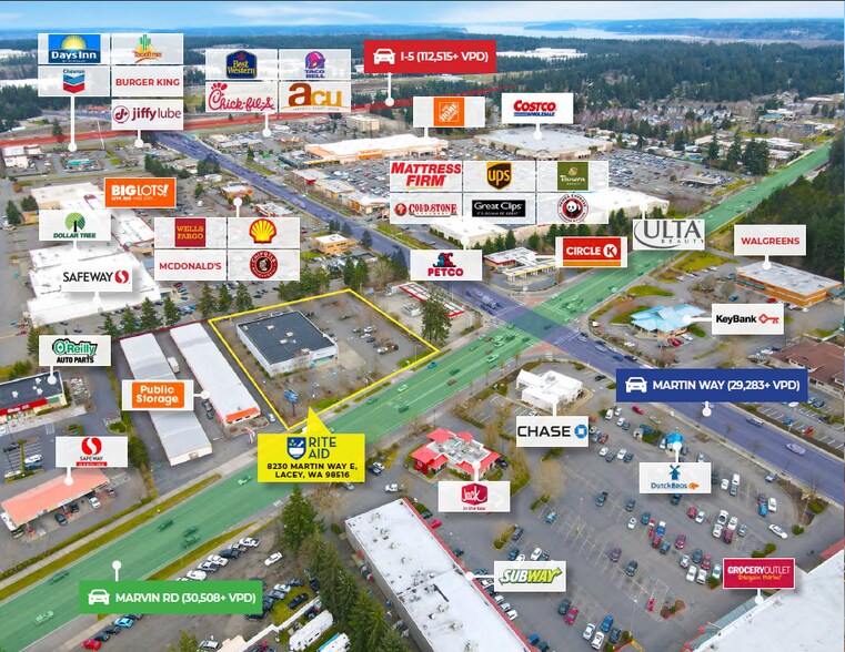 More Photos Of 8230 Martin Way E, Lacey General Retail For Sale