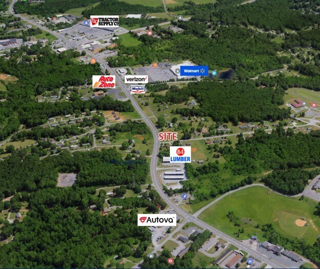 Primary Photo Of Rt. 29 & Daniels Drive, Madison Heights Land For Sale