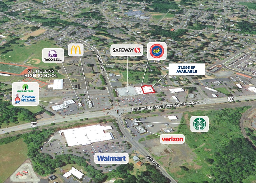 More Photos Of 785-791 S Columbia River Hwy, Saint Helens General Retail For Lease