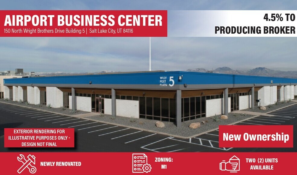 More Photos Of 150-180 N Wright Brothers Dr, Salt Lake City Research And Development For Lease