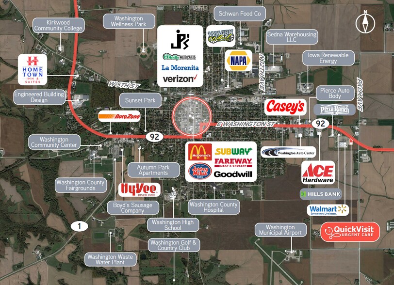 More Photos Of 2489 Highway 92, Washington Medical For Sale