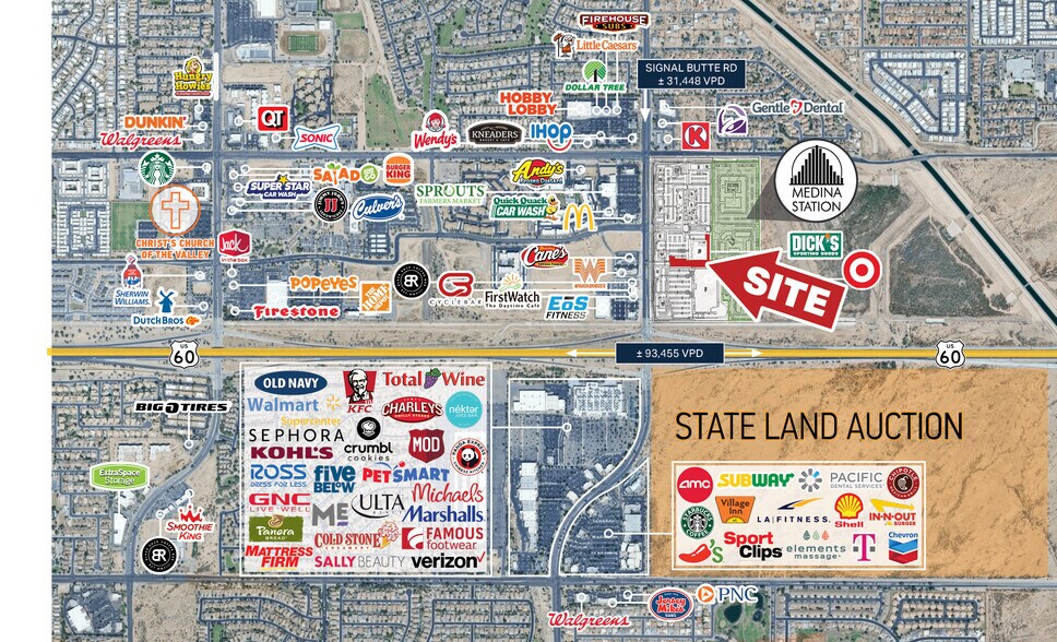 More Photos Of 1441 S Signal Butte Rd, Mesa General Retail For Sale