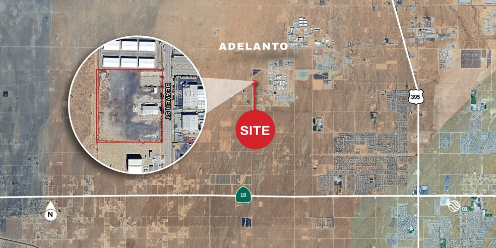 Primary Photo Of 16254 Beaver Rd, Adelanto Land For Lease
