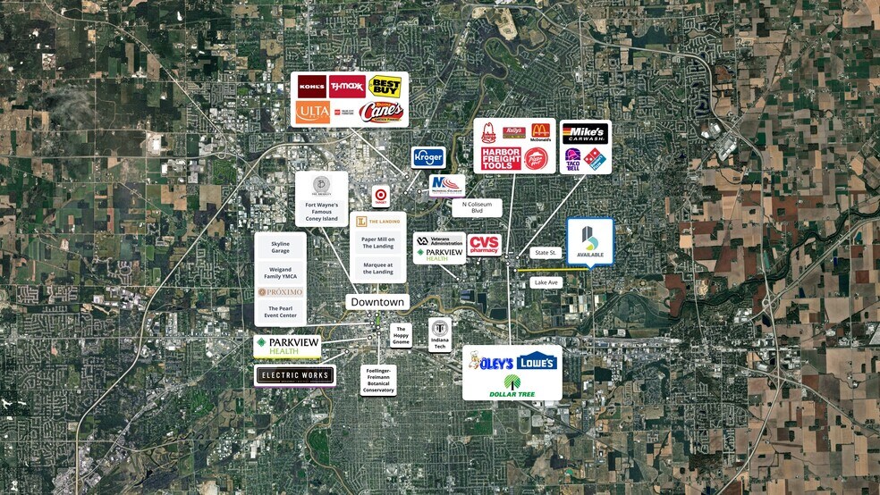 More Photos Of 1801 N Coliseum Blvd, Fort Wayne Land For Sale