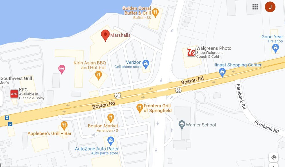 More Photos Of 1400 Boston Rd, Springfield Storefront For Lease