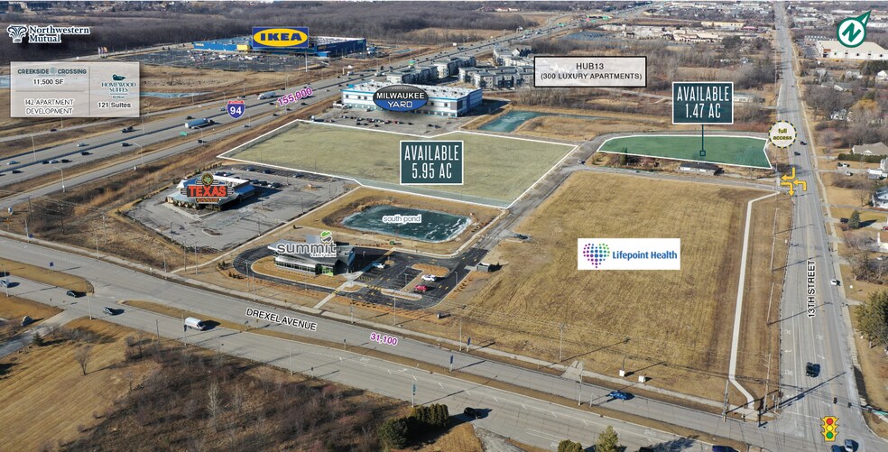 Primary Photo Of Drexel Ave, Oak Creek Land For Sale