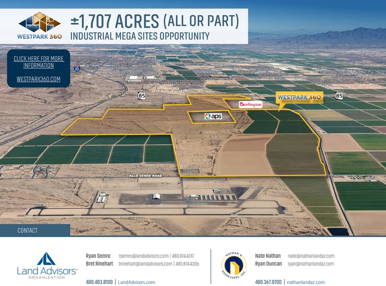 Primary Photo Of SW of I10 & Hwy 85 Junction, Buckeye Land For Sale