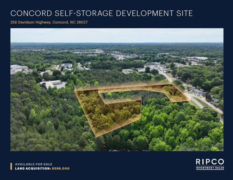 Primary Photo Of 256 Davidson Hwy, Concord Land For Sale