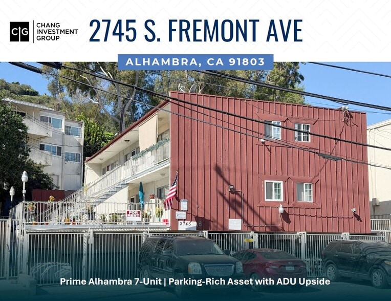 Primary Photo Of 2745 S Fremont Ave, Alhambra Apartments For Sale