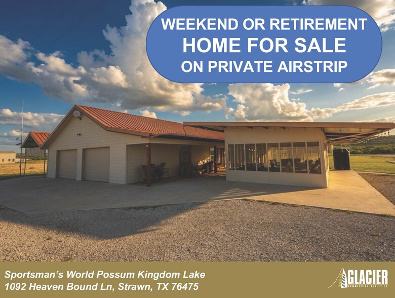 Primary Photo Of 1092 Heaven Bound Ln, Strawn Airplane Hangar For Sale