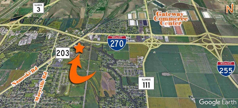 More Photos Of I-270 & Rt 203, Granite City Land For Sale