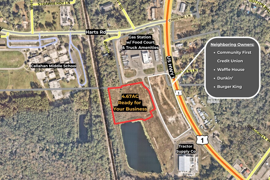 Primary Photo Of 0 US Highway 1, Callahan Land For Sale