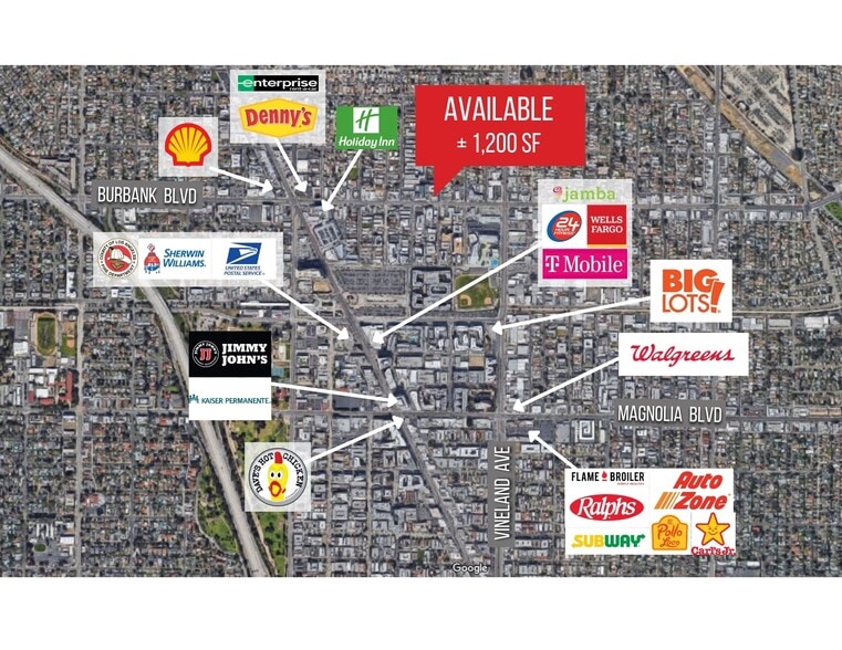 More Photos Of 11119-11123 Burbank Blvd, North Hollywood Storefront Retail Office For Lease