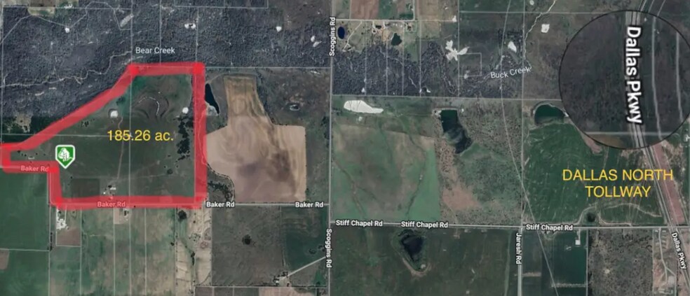 More Photos Of 831 Baker Rd, Pilot Point Land For Sale