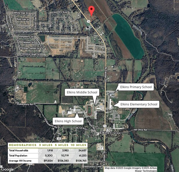 More Photos Of 11.7 Acres N Center St, Elkins Land For Sale