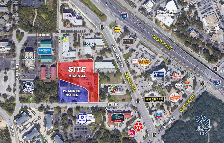 Primary Photo Of 5025 Prue Rd, San Antonio Land For Sale