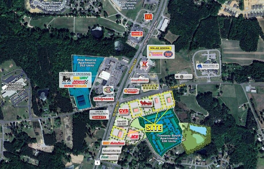 More Photos Of 00 Tramway Rd & Hwy 1, Sanford Land For Lease