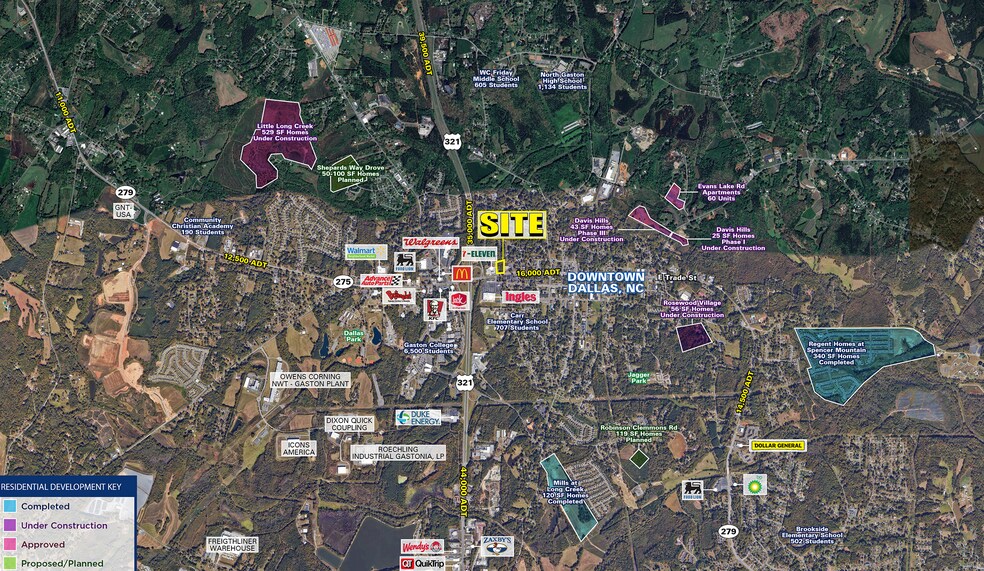 Primary Photo Of 706 W Trade St, Dallas Land For Lease