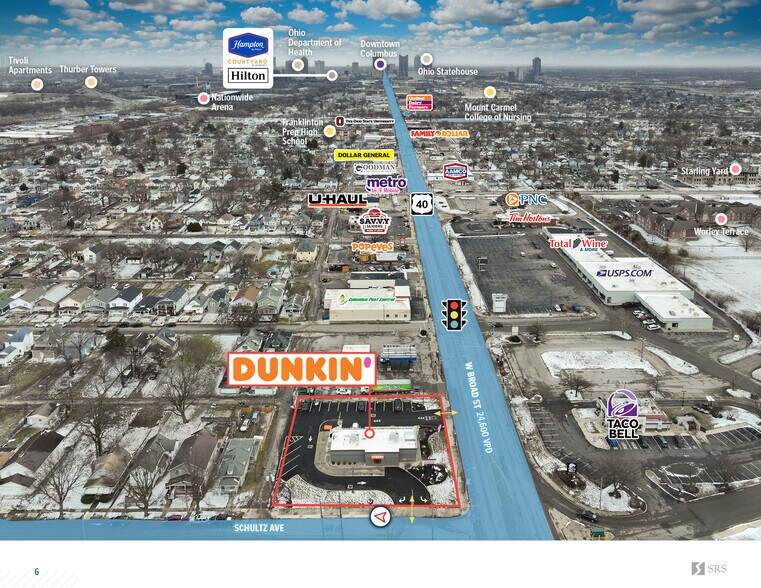 More Photos Of 1556 W Broad St, Columbus Fast Food For Sale