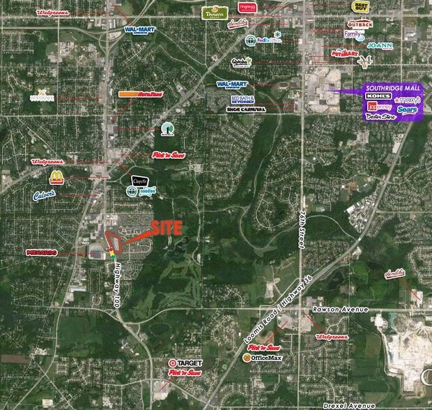 Primary Photo Of 6514-6572 S 108th St, Franklin General Retail For Lease