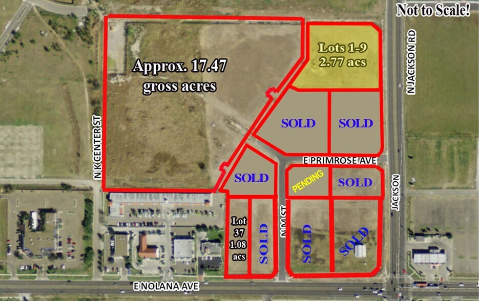Primary Photo Of 4301 N Jackson Rd, McAllen Land For Sale