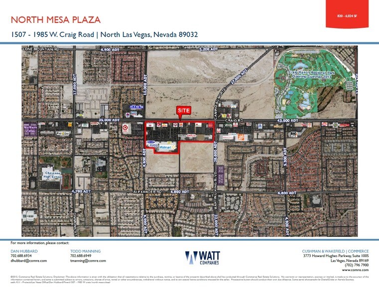 More Photos Of 1515-1711 W Craig Rd, North Las Vegas Unknown For Lease