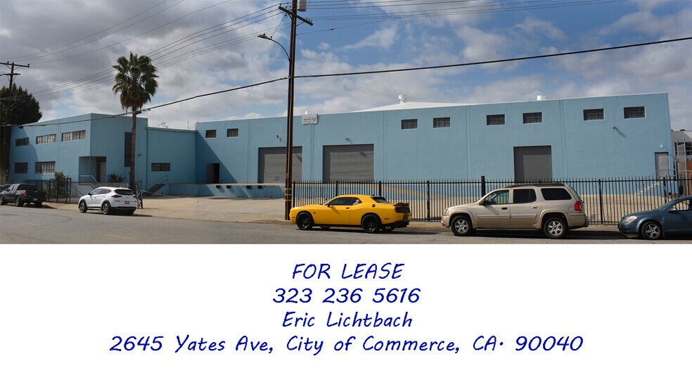 More Photos Of 2645 Yates Ave, Commerce Distribution For Lease