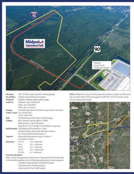 More Photos Of EM Spence Rd East & US 90, Macclenny Land For Sale