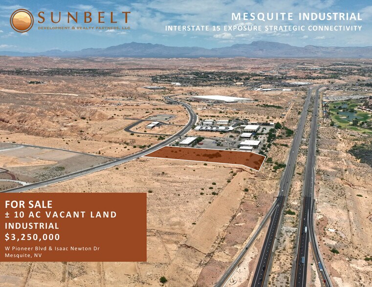 Primary Photo Of W Pioneer Blvd & Isaac Newton Dr, Mesquite Land For Sale