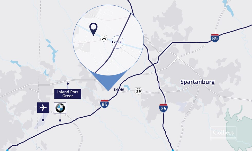 More Photos Of E 10243 US-29 Hwy, Wellford Warehouse For Lease