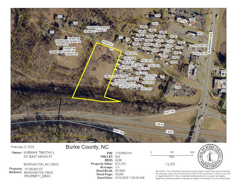 More Photos Of , Morganton Land For Sale