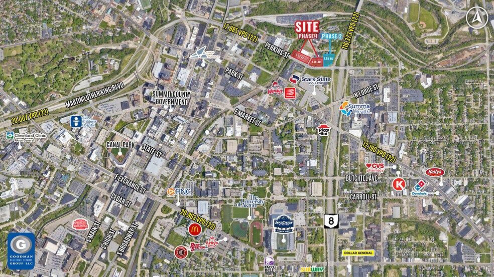 More Photos Of 110 N Union St, Akron Land For Lease