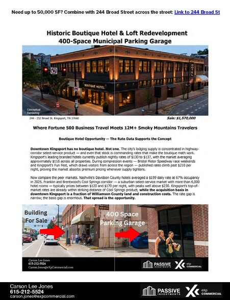 More Photos Of 255 Broad St., Kingsport General Retail For Sale