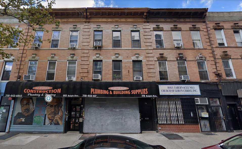 Primary Photo Of 80 Ralph Ave, Brooklyn Storefront Retail Residential For Lease